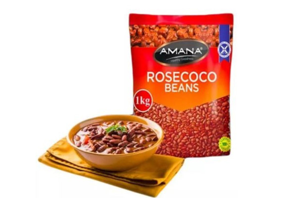 AMANA ROSECOCO BEANS 24 x 1kg (Pieces)