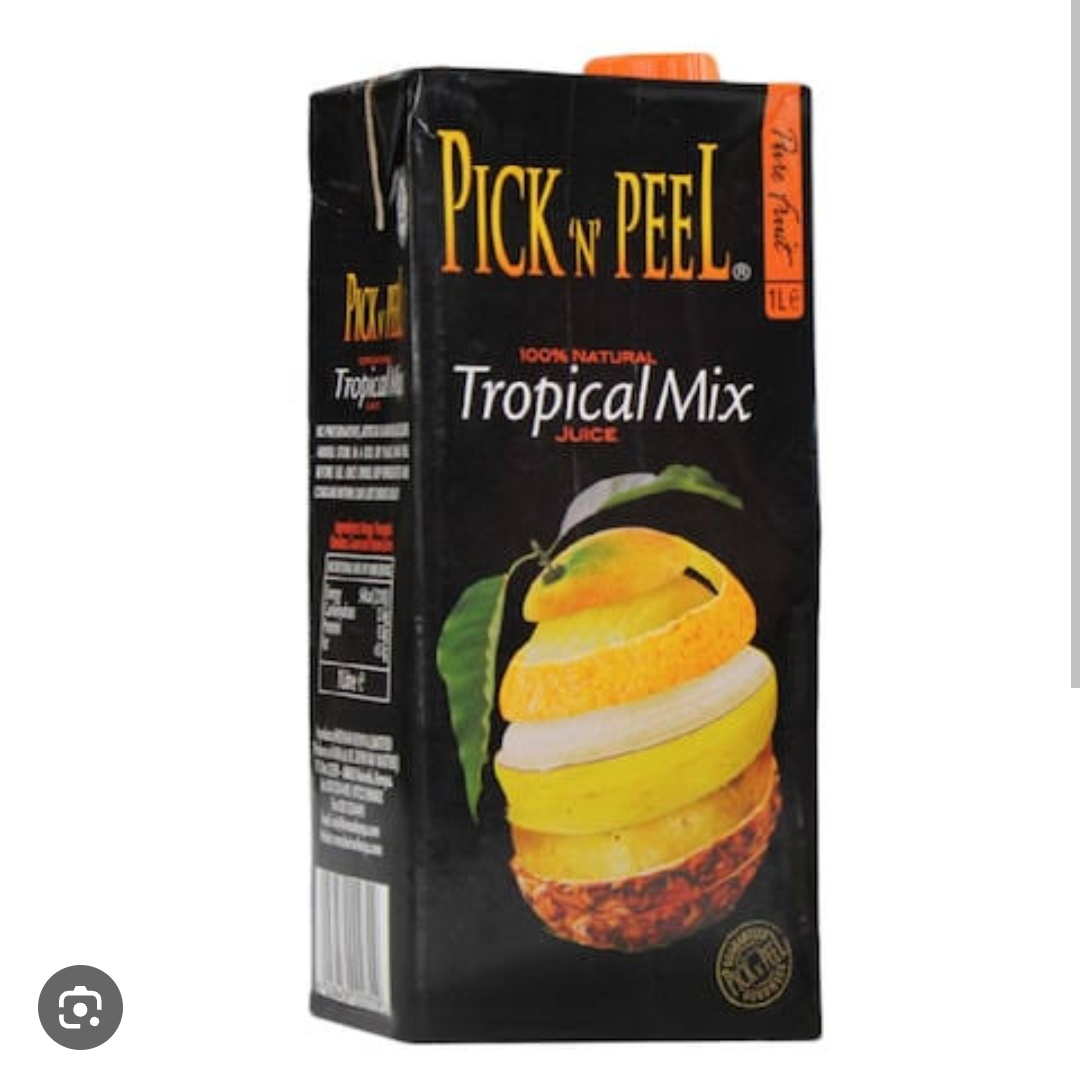Pick n Peel Tropical Mix Juice 1LX12 (Pieces)