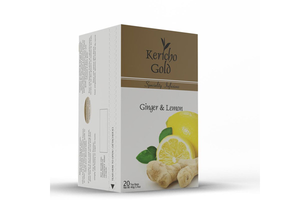 KERICHO GOLD Ginger & Lemon 20sX6 (Pieces)